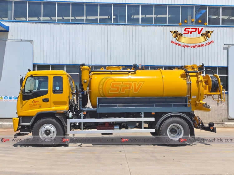 8,000 Litres Combined Vacuum Jet ISUZU - LS